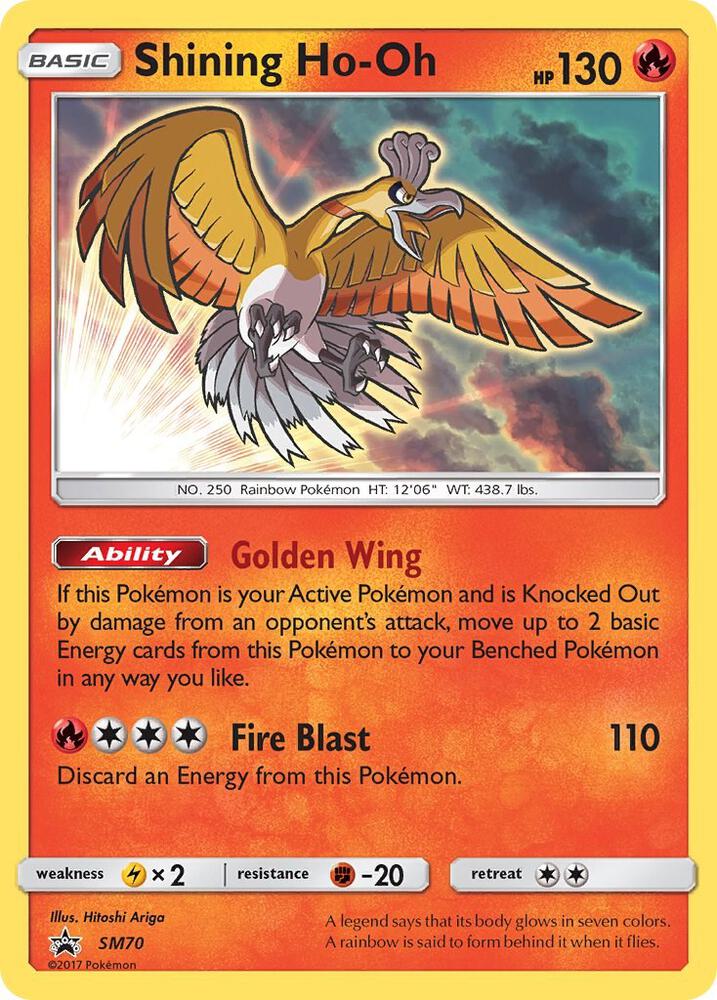 Shining Ho-Oh - SM70 - SM Promos