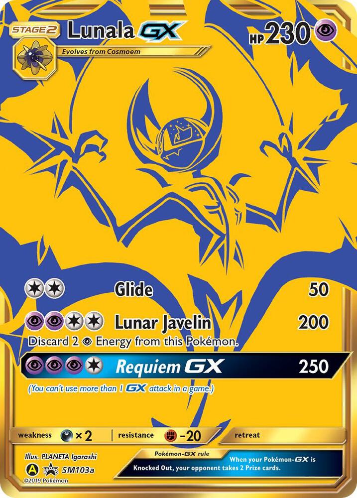 Lunala GX - SM103a - SM Promos