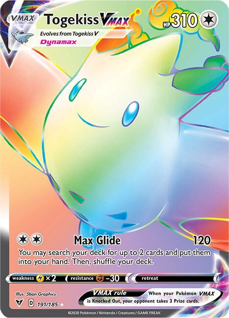 Togekiss VMAX (Secret) - SWSH04: Vivid Voltage