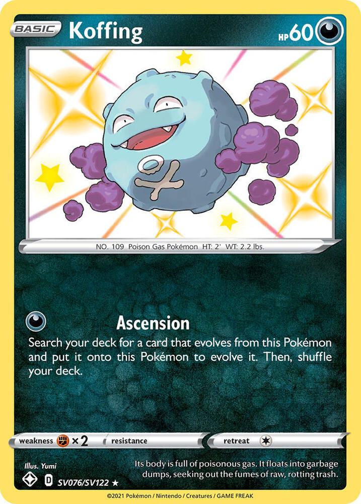 Koffing - Shining Fates: Shiny Vault