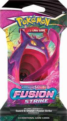 Fusion Strike Sleeved Booster Pack - SWSH08: Fusion Strike