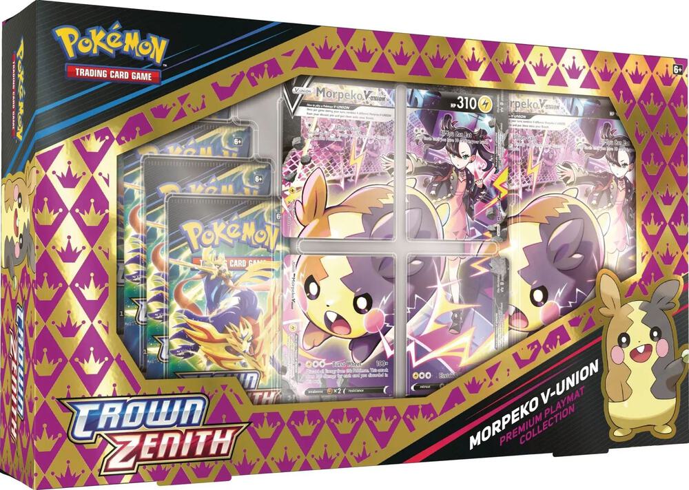 Morpeko V-UNION Playmat Premium Collection - SWSH: Crown Zenith