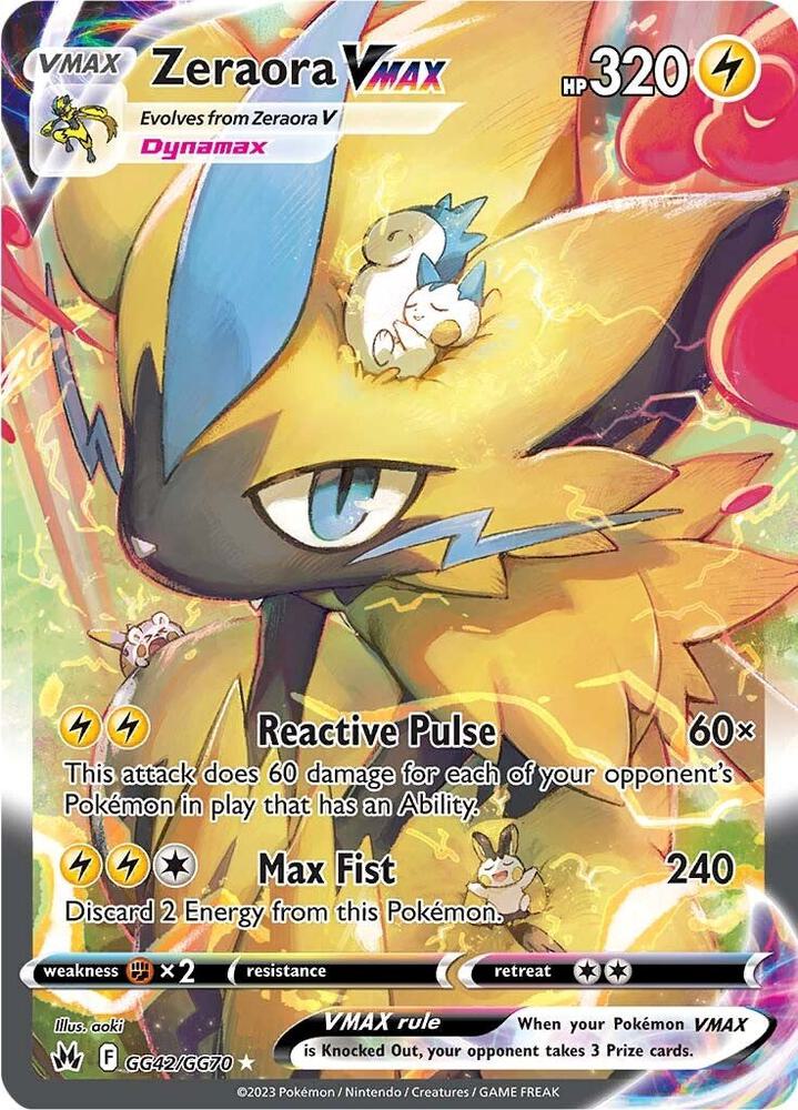 Zeraora VMAX - SWSH: Crown Zenith: Galarian Gallery