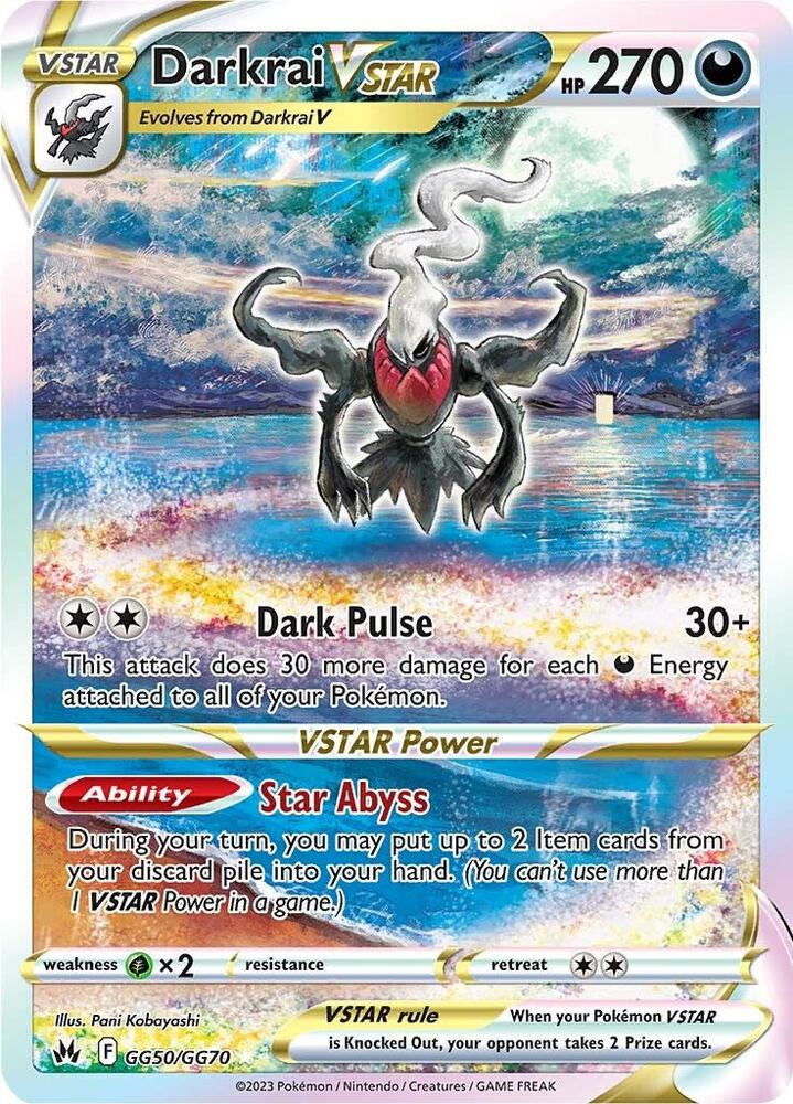 Darkrai VSTAR - SWSH: Crown Zenith: Galarian Gallery