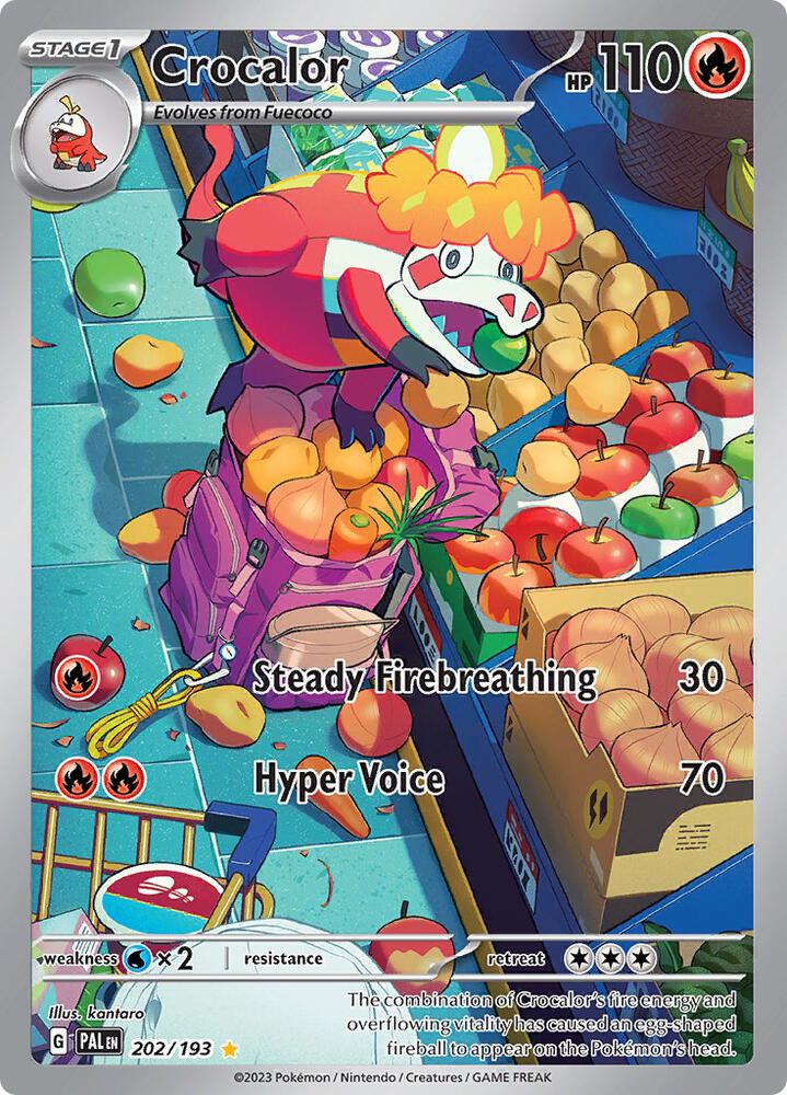 Crocalor - 202/193 - SV02: Paldea Evolved