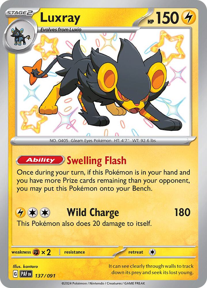 Luxray - SV: Paldean Fates