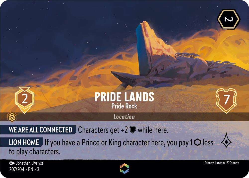 Pride Lands - Pride Rock (Enchanted) - Into the Inklands