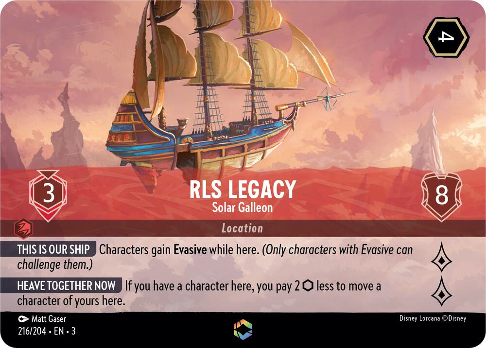RLS Legacy - Solar Galleon (Enchanted) - Into the Inklands