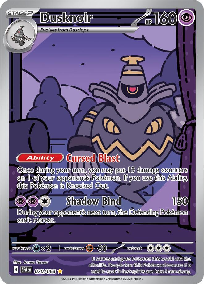 Dusknoir - 070/064 - SV: Shrouded Fable