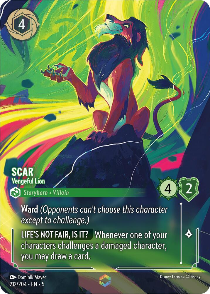 Scar - Vengeful Lion (Enchanted) - Shimmering Skies