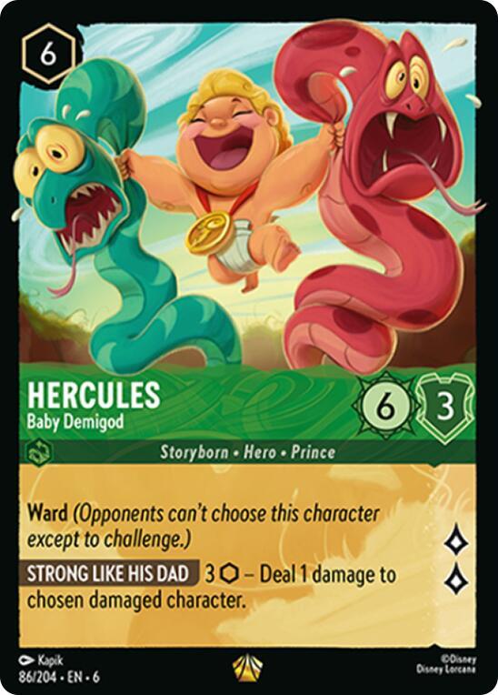 Hercules - Baby Demigod - Azurite Sea