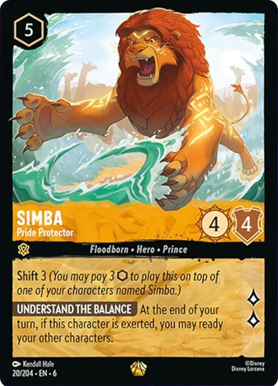 Simba - Pride Protector - Azurite Sea