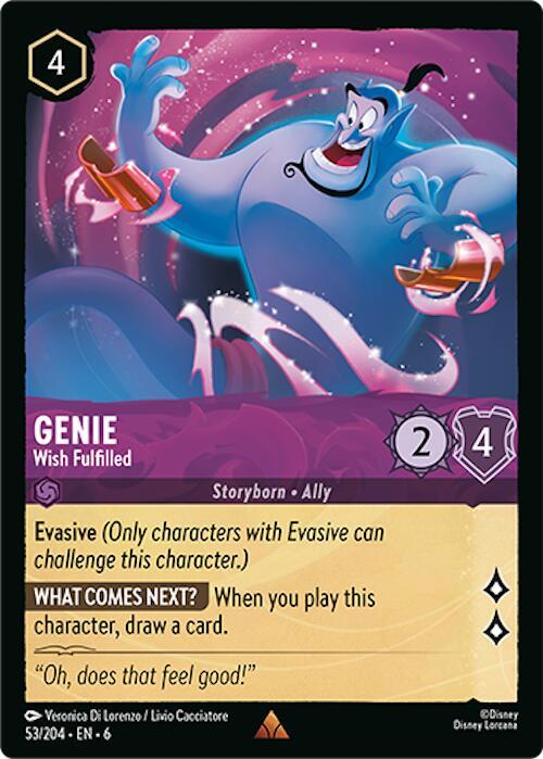 Genie - Wish Fulfilled - Azurite Sea