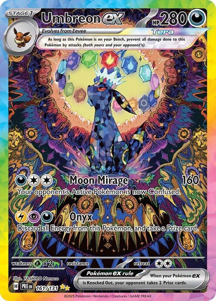 Umbreon ex - 161/131 - SV: Prismatic Evolutions