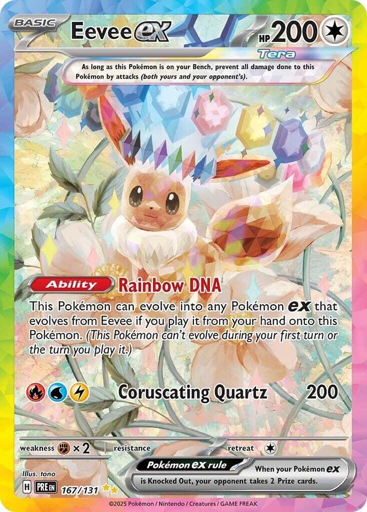 Eevee ex - 167/131 - SV: Prismatic Evolutions