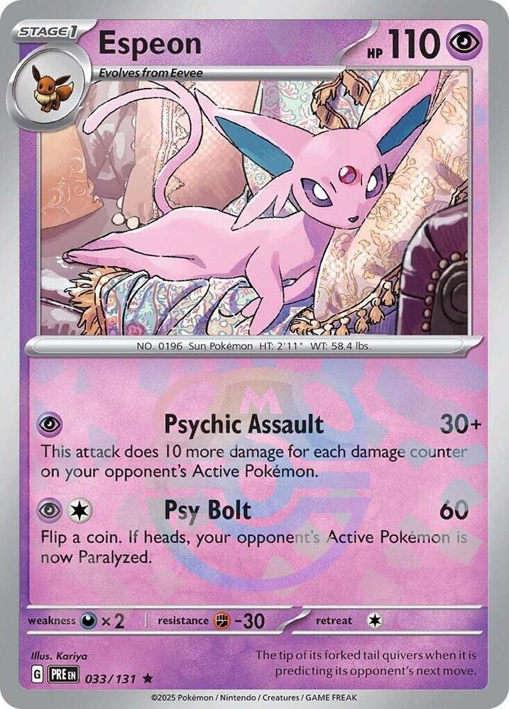 Espeon (Master Ball Pattern) - SV: Prismatic Evolutions