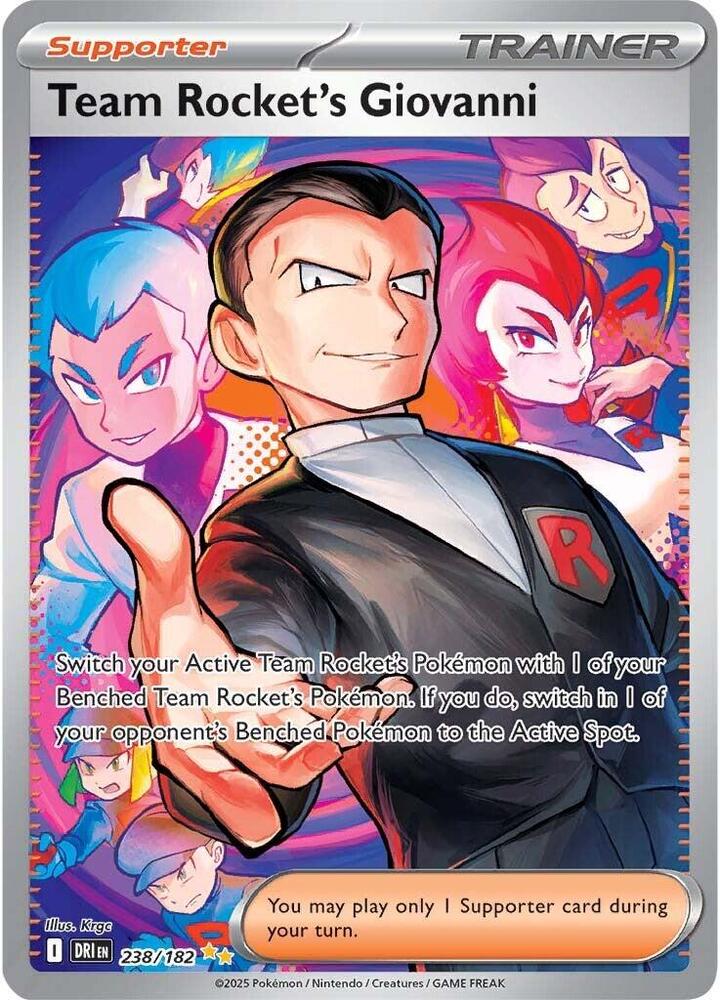 Team Rocket's Giovanni - 238/182 - SV10: Destined Rivals