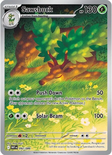 Sawsbuck - 092/086 - SV: White Flare