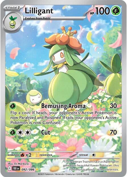 Lilligant - 092/086 - SV: Black Bolt