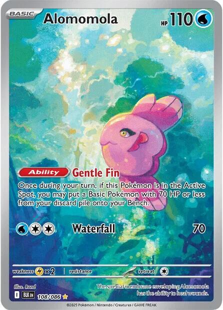 Alomomola - 108/086 - SV: Black Bolt