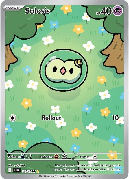 Solosis - 118/086 - SV: Black Bolt