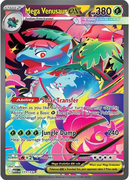 Mega Venusaur ex - 177/132 - ME01: Mega Evolution