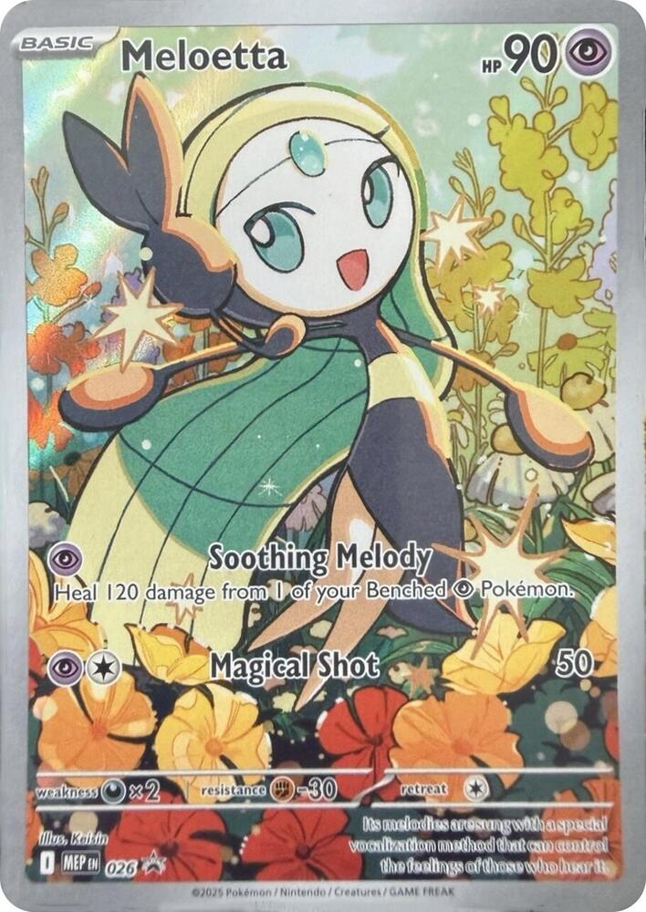 Meloetta - 026 - ME: Mega Evolution Promo