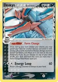 Deoxys (Delta Species - Attack Forme) - Holon Phantoms