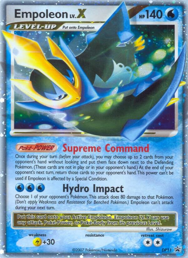Empoleon LV.X - DP11 - Diamond and Pearl Promos