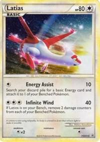 Latias - HGSS10 (Cosmos Holo) - HGSS Promos
