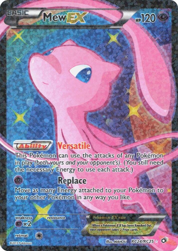 Mew EX (Full Art) - Legendary Treasures: Radiant Collection