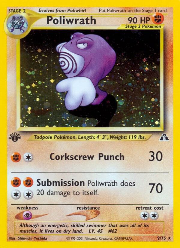 Poliwrath (9) - Neo Discovery