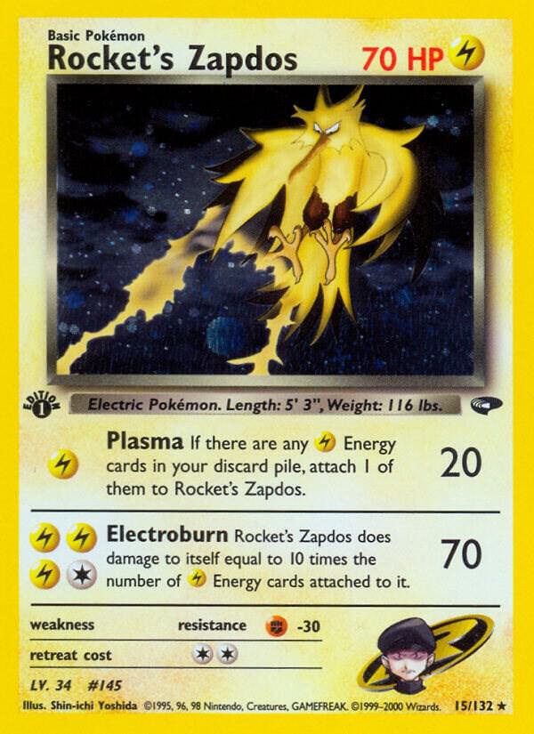 Rocket's Zapdos - Gym Challenge