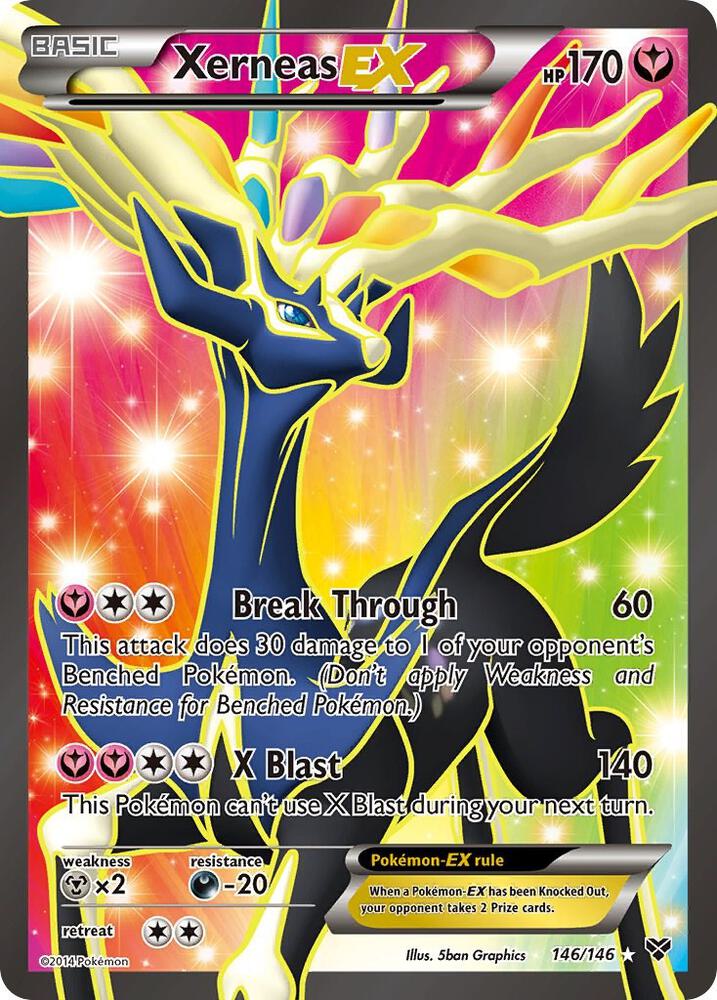 Xerneas EX (146 Full Art) - XY Base Set