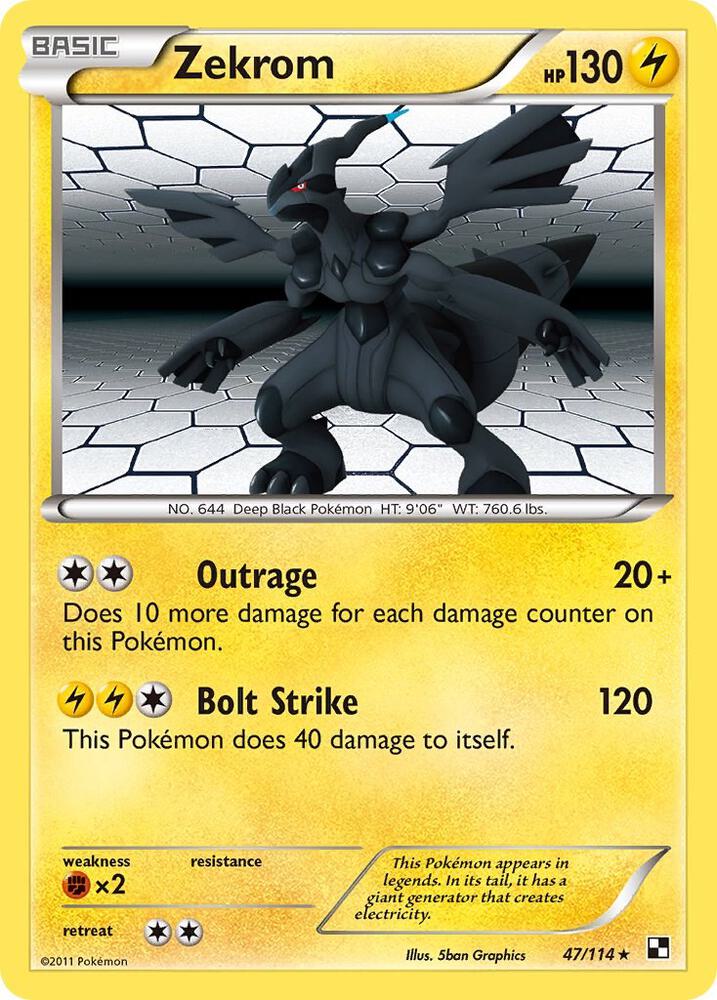 Zekrom - Black and White