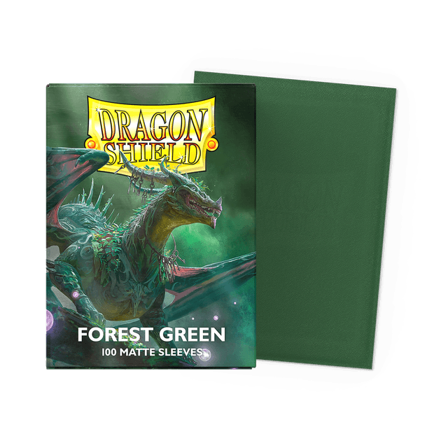 Dragon Shield Sleeves Matte Forest Green