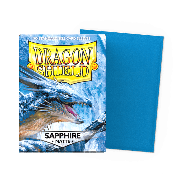 Dragon Shield Sleeves Matte Sapphire
