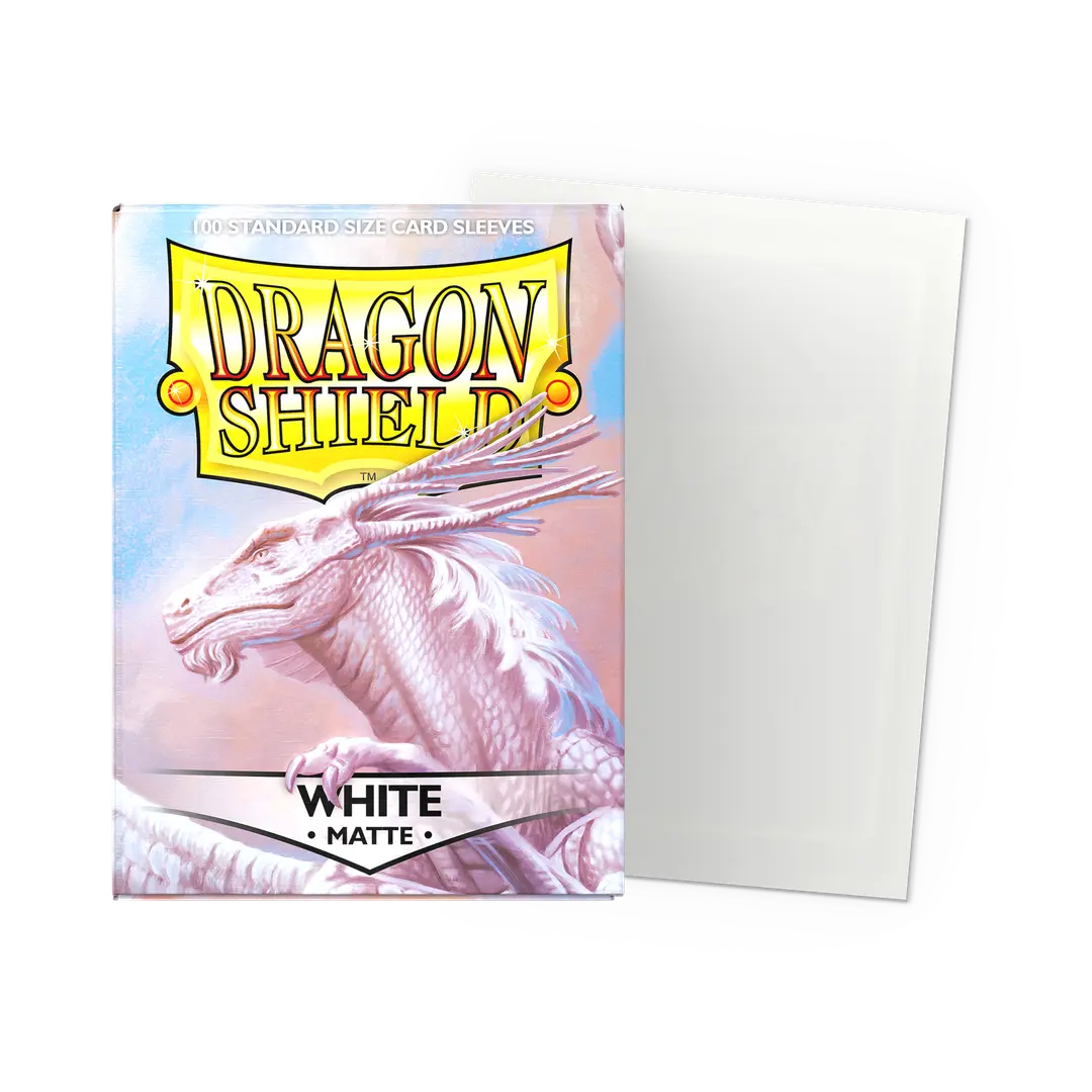 Dragon Shield Sleeves Matte White