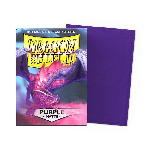 Dragon Shield Sleeves Matte Purple