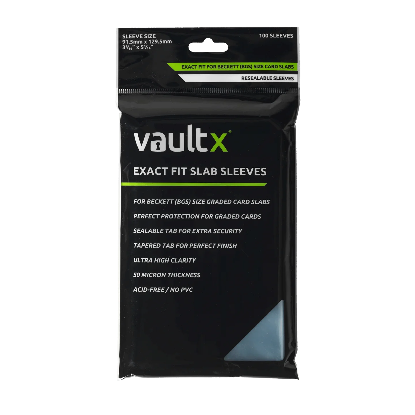 Vaultx Exact Fit Sleeves BGS