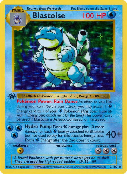 Blastoise - Base Set (Shadowless)