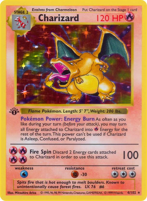 Charizard - Base Set (Shadowless)