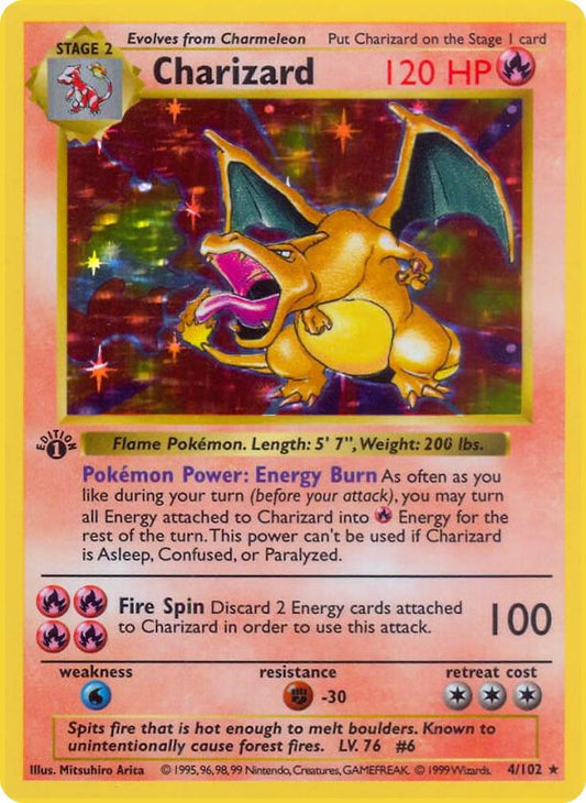 Charizard - Base Set (Shadowless)