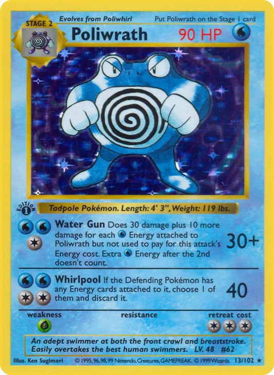 Poliwrath - Base Set (Shadowless)