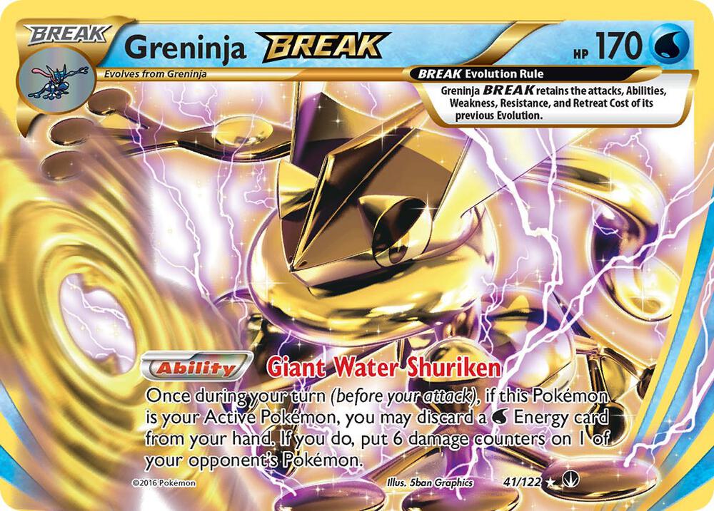 Greninja BREAK - XY - BREAKpoint