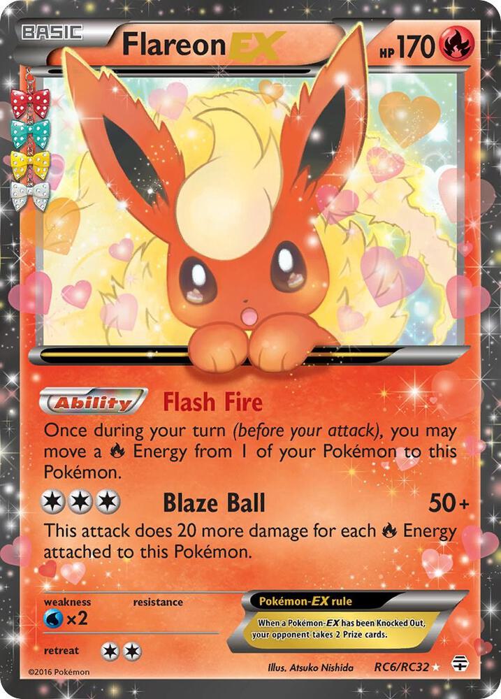 Flareon EX - Generations: Radiant Collection