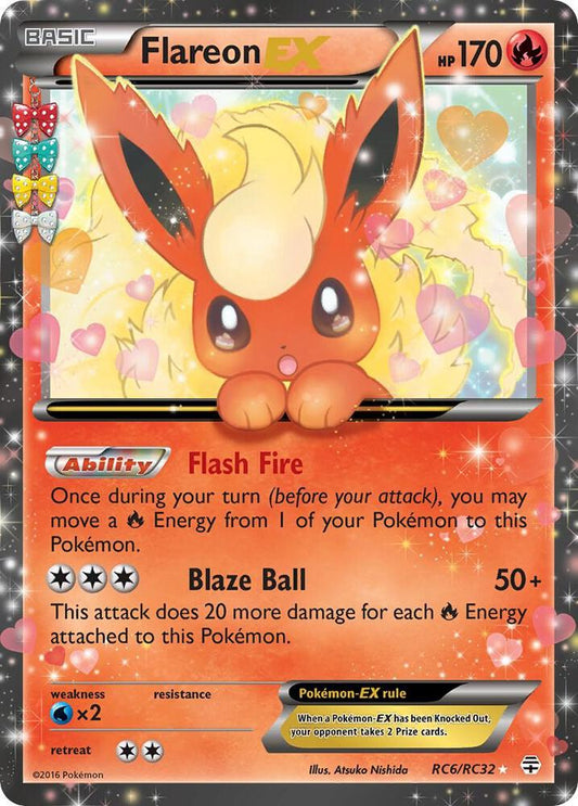Flareon EX - Generations: Radiant Collection
