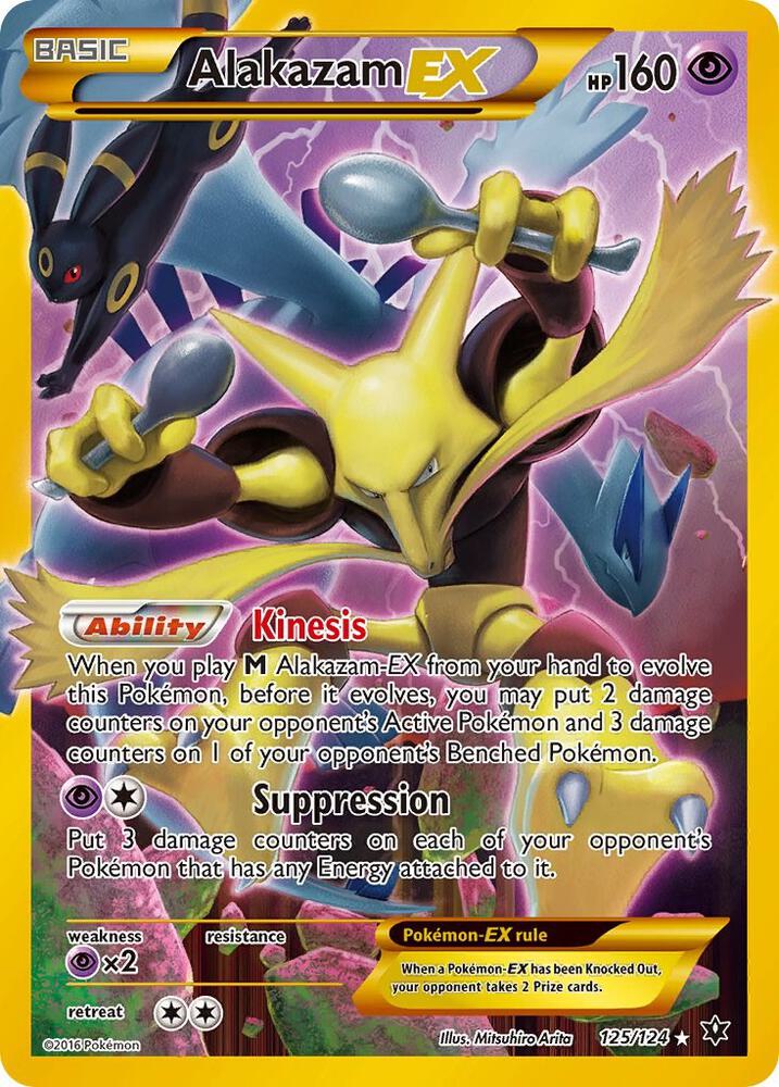 Alakazam EX (Secret) - XY - Fates Collide