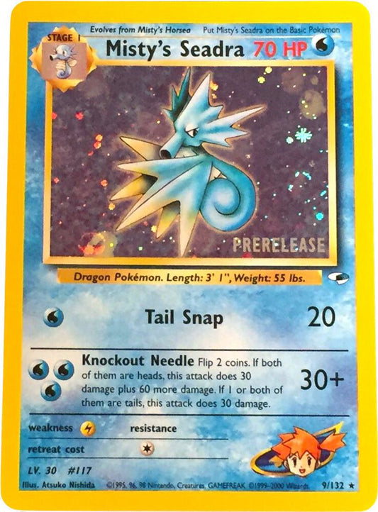 Misty's Seadra (Prerelease) - WoTC Promo