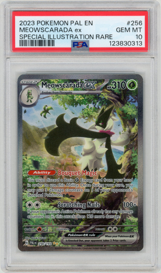2023 Meowscarada ex 256 Paldea Evolved PSA 10 123830313